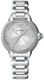  Shop Authentic Emporio Armani Mia Three Crystals Silver Dial Silver Steel Strap Watch For Women - AR11632 - Luxxuri