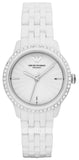  Shop Authentic Emporio Armani Ceramic White Dial White Ceramic Bracelet Watch For Women - AR1477 - Luxxuri