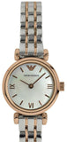  Shop Authentic Emporio Armani Mother of Pearl Dial Two Tone Steel Strap Watch For Women - AR1689 - Luxxuri