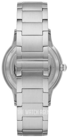  Shop Authentic Emporio Armani Meccanico Automatic Black Dial Silver Steel Strap Watch For Men - AR60055 - Luxxuri