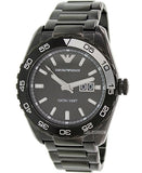  Shop Authentic Emporio Armani Sportivo Quartz Black Dial Black Steel Strap Watch For Men - AR6049 - Luxxuri