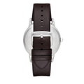  Shop Authentic Emporio Armani Kappa Quartz Black Dial Brown Leather Strap Watch For Men - AR80008 - Luxxuri