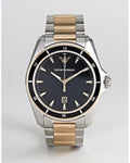  Shop Authentic Emporio Armani Quartz Black Dial Two Tone Steel Strap Watch For Men - AR80017 - Luxxuri