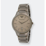  Shop Authentic Emporio Armani Renato Quartz Grey Dial Grey Steel Strap Watch For Men - AR11120 - Luxxuri