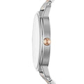 Emporio Armani Kappa Quartz Silver Dial Two Tone Mesh Bracelet Watch For Men - AR11093