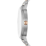  Shop Authentic Emporio Armani Kappa Quartz Silver Dial Two Tone Mesh Bracelet Watch For Men - AR11093 - Luxxuri