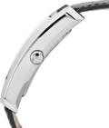 Emporio Armani Classic Black Dial Black Leather Strap Watch For Women - AR0144