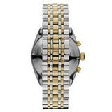  Shop Authentic Emporio Armani Classic Chronograph White Dial Two Tone Steel Strap Watch For Men - AR0396 - Luxxuri