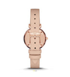  Shop Authentic Emporio Armani Mother of Pearl Dial Beige Leather Strap Watch For Women - AR11004 - Luxxuri