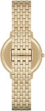  Shop Authentic Emporio Armani Dress Analog Mother of Pearl Dial Gold Steel Strap Watch For Women - AR11007 - Luxxuri