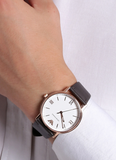  Shop Authentic Emporio Armani Dress Quartz White Dial Brown Leather Strap Watch For Men - AR11011 - Luxxuri