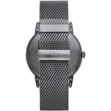  Shop Authentic Emporio Armani Luigi Quartz Blue Dial Grey Mesh Bracelet Watch For Men - AR11053 - Luxxuri