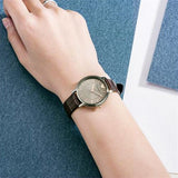  Shop Authentic Emporio Armani Dress Quartz Silver Dial Brown Leather Strap Watch For Women - AR11063 - Luxxuri