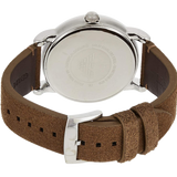 Shop Authentic Emporio Armani Luigi Quartz Gray Dial Brown Leather Strap Watch For Men - AR11070 - Luxxuri