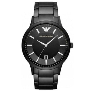  Shop Authentic Emporio Armani Renato Quartz Black Dial Black Steel Strap Watch For Men - AR11079 - Luxxuri
