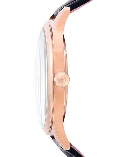  Shop Authentic Emporio Armani Classic Silver Dial Blue Leather Strap Watch For Men - AR11131 - Luxxuri