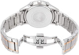  Shop Authentic Emporio Armani Renato Chronograph Black Dial Two Tone Steel Strap Watch For Men - AR11165 - Luxxuri