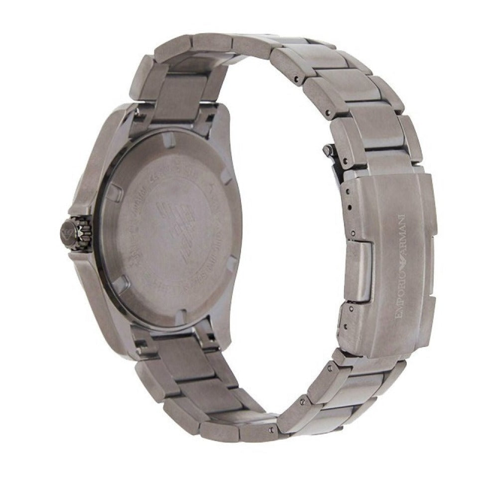  Shop Authentic Emporio Armani Sigma Quartz Grey Dial Grey Steel Strap Watch For Men - AR11178 - Luxxuri