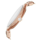  Shop Authentic Emporio Armani Arianna Analog Mother of Pearl Dial Rose Gold Steel Strap Watch For Women - AR11196 - Luxxuri
