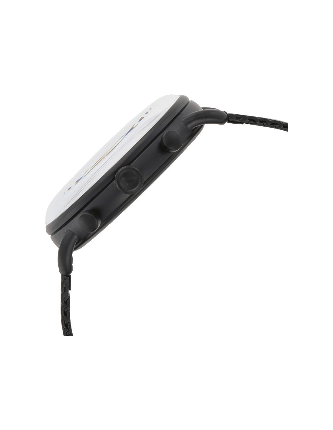  Shop Authentic Emporio Armani Aviator Chronograph Blue Dial Black Mesh Bracelet Watch For Men - AR11201 - Luxxuri