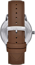  Shop Authentic Emporio Armani Giovanni Quartz White Dial Brown Leather Strap Watch For Men - AR11211 - Luxxuri