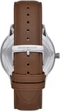  Shop Authentic Emporio Armani Giovanni Quartz White Dial Brown Leather Strap Watch For Men - AR11211 - Luxxuri