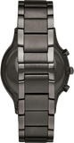  Shop Authentic Emporio Armani Renato Chronograph Blue Dial Grey Steel Strap Watch For Men - A11215 - Luxxuri