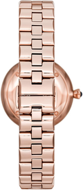 Emporio Armani Arianna Quartz Grey Dial Rose Gold Steel Strap Watch For Women - AR11220