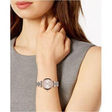  Shop Authentic Emporio Armani Gianni T Bar Pink Dial Two Tone Steel Strap Watch For Women - AR11223 - Luxxuri