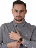  Shop Authentic Emporio Armani Luigi Analog Black Dial Silver Mesh Bracelet Watch For Men - AR11272 - Luxxuri