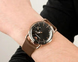  Shop Authentic Emporio Armani Aviator Quartz Black Dial Brown Leather Strap Watch For Men - AR11337 - Luxxuri