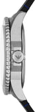  Shop Authentic Emporio Armani Diver Three-Hand Quartz Blue Dial Blue Leather Strap Watch For Men - AR11516 - Luxxuri