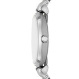  Shop Authentic Emporio Armani Gianni T-Bar Quartz Blue Dial Silver Steel Strap Watch For Women - AR11594 - Luxxuri