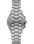Emporio Armani Paolo Chronograph Black Dial Silver Steel Strap Watch For Men - AR11602