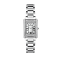 Emporio Armani Empire Mother of Pearl Dial Silver Steel Strap Watch For Women - AR11625