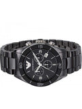  Shop Authentic Emporio Armani Black Ceramic Chronograph Black Dial Watch For Men - AR1421 - Luxxuri