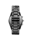  Shop Authentic Emporio Armani Black Ceramic Chronograph Black Dial Watch For Men - AR1421 - Luxxuri