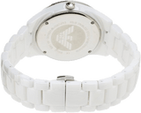  Shop Authentic Emporio Armani Ceramica White Mother of Pearl Dial Stainless Steel Strap Watch For Women - AR1426 - Luxxuri