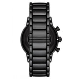  Shop Authentic Emporio Armani Luigi Chronograph Black Dial Black Stainless Steel Watch For Men - AR1507 - Luxxuri
