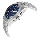  Shop Authentic Emporio Armani Classic Blue Dial Silver Steel Strap Watch For Men - AR1635 - Luxxuri