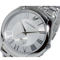  Shop Authentic Emporio Armani Classic Quartz Silver Dial Silver Steel Strap Watch For Men - AR1788 - Luxxuri