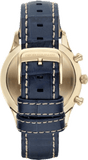  Shop Authentic Emporio Armani Chronograph Midnight Blue Dial Blue Leather Strap Watch For Men - AR1862 - Luxxuri