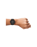  Shop Authentic Emporio Armani Dress Chronograph Black Dial Black Leather Strap Watch For Men - AR1918 - Luxxuri
