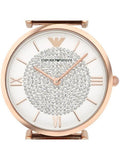  Shop Authentic Emporio Armani Gianni T Bar White Dial Two Tone Steel Strap Watch For Women - AR1926 - Luxxuri