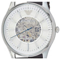  Shop Authentic Emporio Armani Meccanico White Dial Brown Leather Strap Watch For Men - AR1946 - Luxxuri