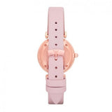  Shop Authentic Emporio Armani Gianni T Bar Mother Of Pearl Pink Dial Pink Leather Strap Watch For Women - AR1958 - Luxxuri