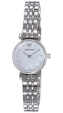  Shop Authentic Emporio Armani Gianni Blue Dial Silver Steel Strap Watch For Women - AR1961 - Luxxuri