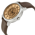  Shop Authentic Emporio Armani Luigi Meccanico Brown Dial Brown Leather Strap Watch For Men - AR1982 - Luxxuri