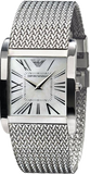  Shop Authentic Emporio Armani Super Slim Quartz White Dial Silver Mesh Bracelet Watch For Women - AR2015 - Luxxuri