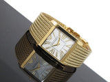  Shop Authentic Emporio Armani Super Slim Quartz White DIal Gold Mesh Bracelet Watch For Women - AR2017 - Luxxuri